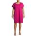 Terra & Sky Plus Size Everyday Flutter Sleeve T-Shirt Dress