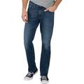 Authentic by Silver Jeans Co. Men's Relaxed Fit Straight Leg Jean, Waist Sizes 28-44