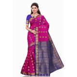 Madhu Violet Art Silk Sari Saree Bellydance Wrap