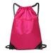 Simple Sports Drawstring Bag Backpack Men Women Soccer Shoes Bag Fitness Training Travel Lightweight Backpack New