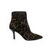 Michael Michael Kors Women's Shoes Katerina Bootie Calf Hair Pointed Toe Ankle Fashion Boots