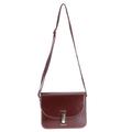 Chinatera Women PU Leather Mini Vintage Messenger Bag Lock Shoulder Crossbody Bag New