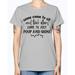 some come to sit and think others come to just poop and shine- Bathroom- Missy T-Shirt