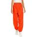 Avamo Women's Relaxed Fit Jersey Sports Pants French Terry Fleece Jogger Sweatpants Fitness Active Pants Trouser Orange M