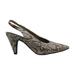 Bar III Womens Tanya Fabric Pointed Toe SlingBack Classic Pumps