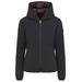 Save The Duck Womens MATT Reversible Hooded Jacket 0 / X-Small Grey Black