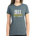 CafePress - 911 Dispatcher Heroes T Shirt - Women's Dark T-Shirt