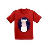 Awkward Styles Llama Shirts for Toddlers Funny Llama Birthady Gifts Cute Llama T-shirts for Boys Cute Llama T-shirts for Girls Llama Chewing a Gum Kids Shirt Animal Lover Gifts