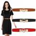 Women Skinny Belt for Dresses Retro Stretch Ladies Waist Belt