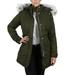 Spire By Galaxy Heavyweight Women's Parka with Hood