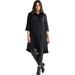 ellos Women's Plus Size Studded Tunic Dress