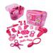 Toys for Girls Beauty Set Kids Gift Princess Hair Dryer Mirror Perfume Lipstick Simulation Toys