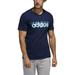adidas Mens Linear Graphic Tee (Collegiate Navy, XX-Large)