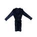 One Opening Men Winter Warm Long Sleepwear Robe Collar Casual Bathrobe Pajamas