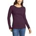 Eddie Bauer Women's Favorite Long-Sleeve Crewneck T-Shirt Plus