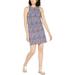 MICHAEL Michael Kors Womens Printed Mini Cocktail Dress