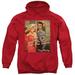 Cry Baby Kiss Me Adult Pullover Hoodie Sweatshirt Red