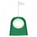 Shengshi Golf Practice Putting Cup Golf Putter Regulation Cup Golf Putting Green Hole Flag Indoor Outdoor Practice Training Aids Green