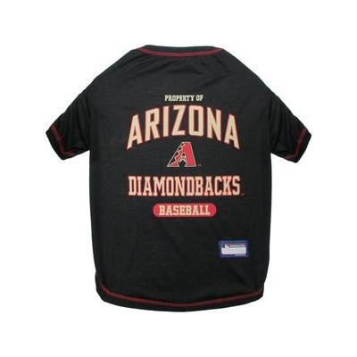 Pets First MLB Dog & Cat T-Shirt, Arizona Diamondbacks, Large