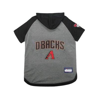 Pets First MLB Dog & Cat Hoodie T-Shirt, Arizona Diamondbacks, Small