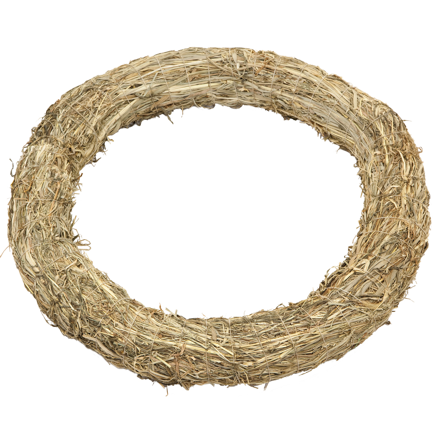 Couronnes de paille 40 cm Ø, 2 pièces