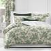 The Tailor's Bed Toile De Jouy Standard Cotton Coverlet/Bedspread Set Polyester/Polyfill/Cotton in Green | Super Queen Coverlet + 2 Shams | Wayfair