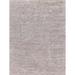 Gray 120 x 0.5 in Area Rug - EXQUISITE RUGS Plush Hand-Knotted Light Silver Area Rug Viscose/Wool, Bamboo | 120 W x 0.5 D in | Wayfair 4396-10'X14'