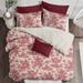 The Tailor's Bed Toile De Jouy Standard Cotton Coverlet/Bedspread Set Polyester/Polyfill/Cotton in Red | Super Queen Coverlet + 2 Shams | Wayfair