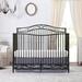 Million Dollar Baby Classic Noelle 4-In-1 Convertible Crib Metal in Black | 47.5 H x 30.25 W in | Wayfair M21501UR