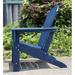 Rosecliff Heights All-Weather Poly/Resin Adirondack Chair Set Of 4 in Blue | 37.8 H x 31.1 W x 32.48 D in | Wayfair