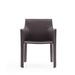 Latitude Run® Side Chair Faux Leather/Upholstered/Metal in Gray | 32.68 H x 21.65 W x 25.2 D in | Wayfair 051DA3B15BDB44D2AFF0E58D7B5F9E77