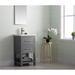 Beachcrest Home™ Bickley 20" Single Bathroom Vanity Set Wood/Ceramic in Gray | 34 H x 20 W x 15.5 D in | Wayfair E90723752CFC47D7935947004F6A9DFD