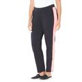 Plus Size Women's Glam French Terry Active Pant by Catherines in Black Pink Sunset (Size 2X)