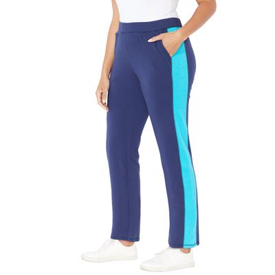 Plus Size Women's Glam French Terry Active Pant by...