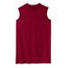 Men's Big & Tall Shrink-Less™ Longer-Length Lightweight Muscle Pocket Tee by KingSize in Rich Burgundy (Size 4XL) Shirt