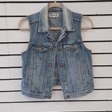 Madewell Jackets & Coats | Madewell Denim Small Vest Jacket Blue Jean | Color: Blue | Size: S