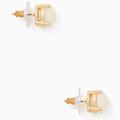 Kate Spade Jewelry | Kate Spade Gumdrop Pearl Studs New | Color: Cream/Gold | Size: Os