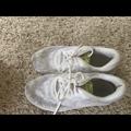 Nike Shoes | Nike Tanjun Eng White Lace Sneakers Size 8 | Color: White | Size: 8