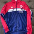 Adidas Jackets & Coats | Adidas Danish Lower Div Dall Ferslev Soccer Jacket | Color: Blue/Red | Size: M