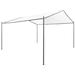 vidaXL Garden Gazebo 157.5"x157.5"x102.4" White 0.6 oz/ft²