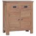 vidaXL Sideboard 25.6"x11.8"x29.5" Solid Teak Wood