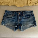 American Eagle Outfitters Shorts | American Eagle Women’s Jean Short Shorts Size 0 | Color: Blue | Size: 0