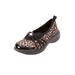 Wide Width Women's CV Sport Greer Slip On Sneaker by Comfortview in Leopard (Size 10 W)