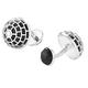 Montblanc - Cufflinks Igloo Silver, Sodalite