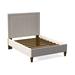 Braxton Culler Emory Upholstered Bed Upholstered in White | 65 H x 67 W x 88 D in | Wayfair 808-021/0863-91/HAVANA