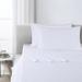 SPLENDID HOME 300 Thread Count 100% Cotton Percale Sheet Set Cotton Percale in White | Full | Wayfair 2000002013