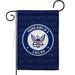 Breeze Decor Proud Aunt Sailor Garden 2-Sided Polyester 18.5 x 13 in. Garden flag in Blue/Gray | 18.5 H x 13 W in | Wayfair