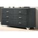 Rosdorf Park Marling 6-drawer Dresser Wood in Gray | 38 H x 60 W x 20 D in | Wayfair FDE4C264881C4AF38488733D1CFCD502