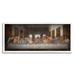Winston Porter 'Da Vinci the Last Supper Religious Classical' by Leonardo Da Vinci Painting Print Wood in Brown | 13 H x 30 W x 1.5 D in | Wayfair