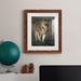 Ebern Designs Morning Walk in Masai Mara - Picture Frame Photograph Paper, Wood in Black/Blue/Gray | 24 H x 18 W x 1.5 D in | Wayfair